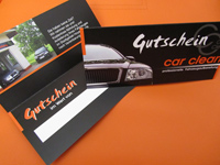 car clean - Gutschein